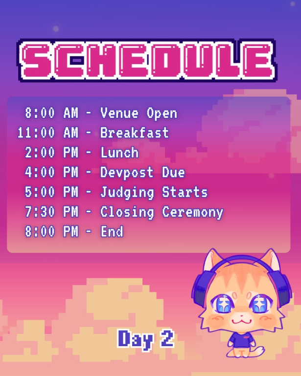 Day 2 Schedule
